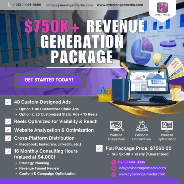 $750K+  Revenue Generation Package