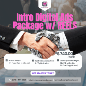 Intro Digital Ads (PLUS) Package w(16 ads) with 11 Custom Built Fixed Ads & 5 Custom Reels